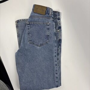 Vintage 90s Calvin Klein Jeans Mens 33x30 Easy Fit Double Stone Wash Denim Baggy